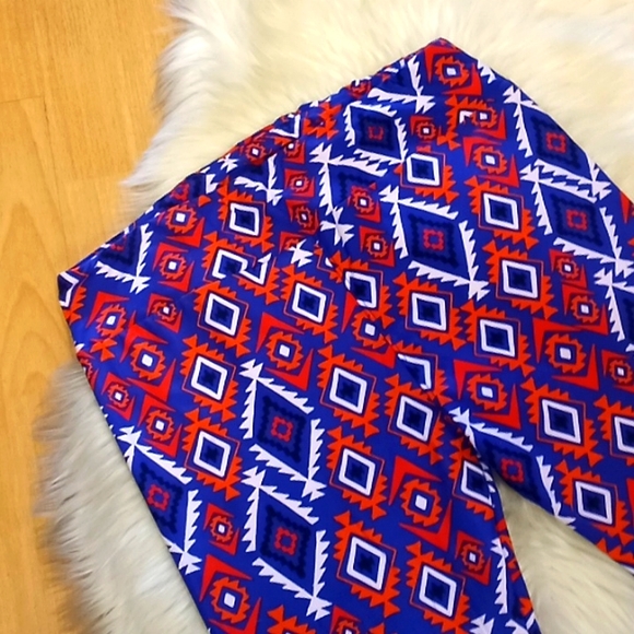 LulaRoe Printed Leggings- T&C-#1563+ - Picture 9 of 10